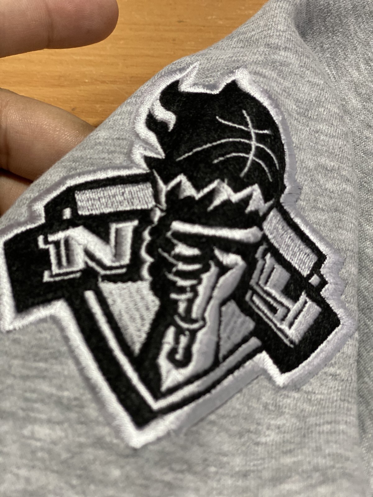 Custom embroidered mascot patch