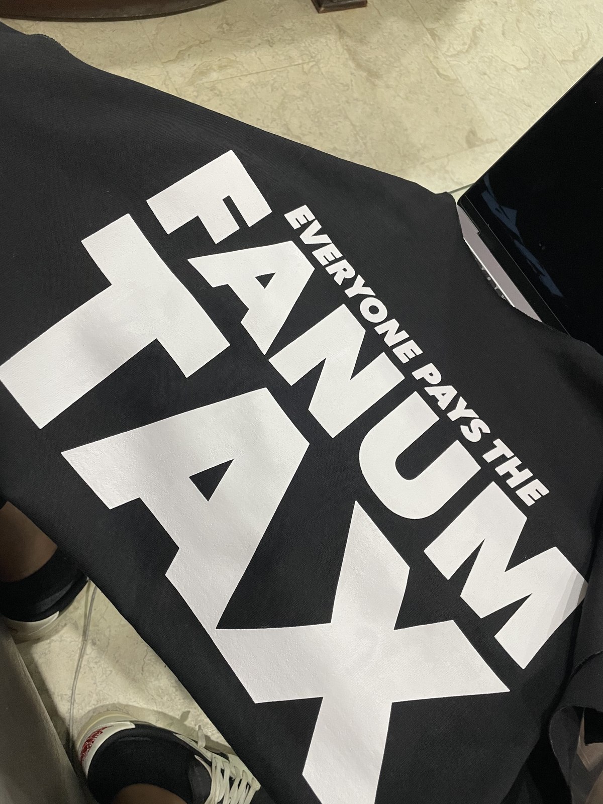Custom printed graphic tee