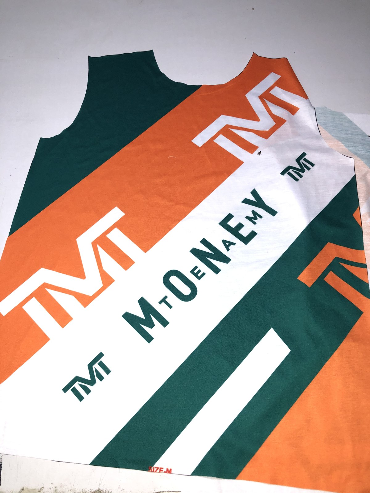 Custom sublimated jersey